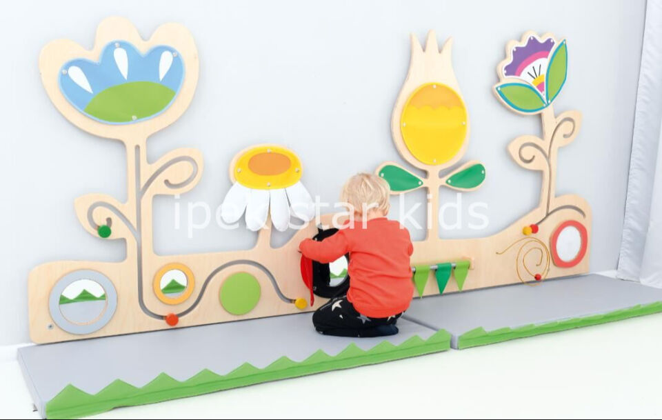 Ahşap Mega Aktivite Duvarı 208x135 cm