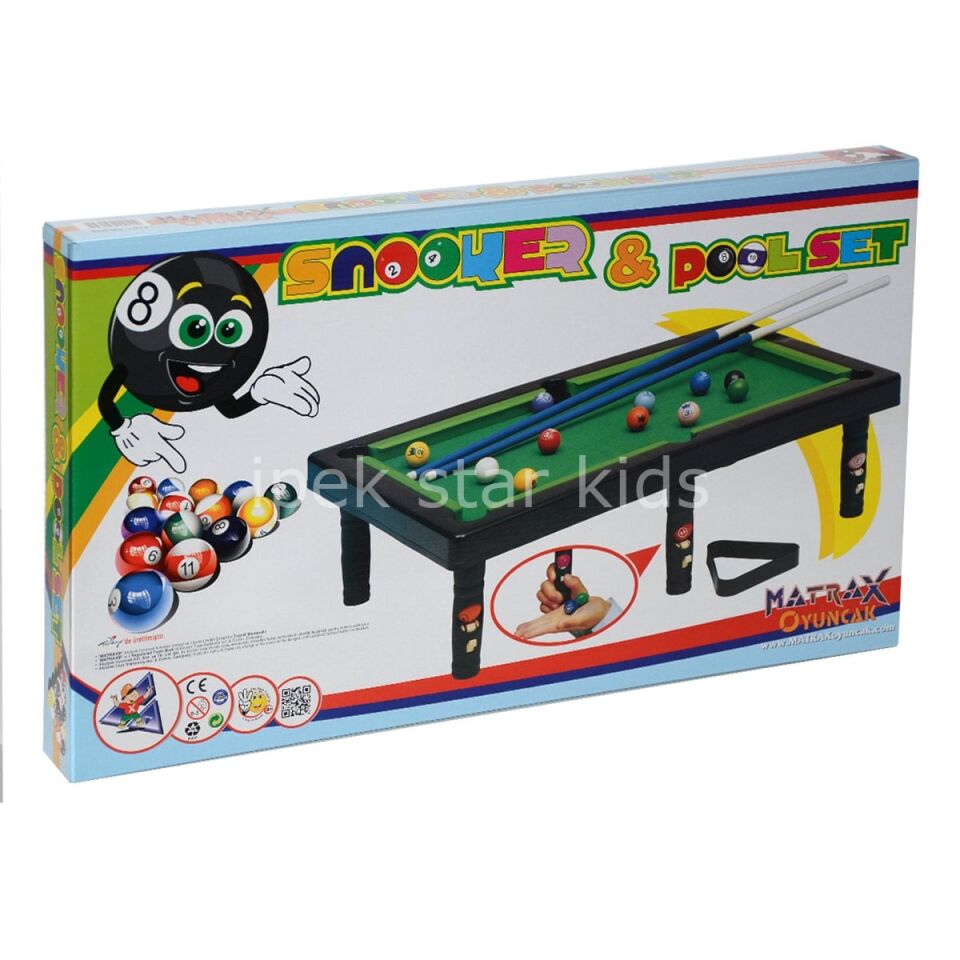 Matrax Ahşap Bilardo Oyunu