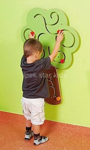 Ağaç Figürlü Duvar Oyunu 100 cm