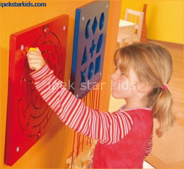 Ahşap Duvar Labirent Oyunu