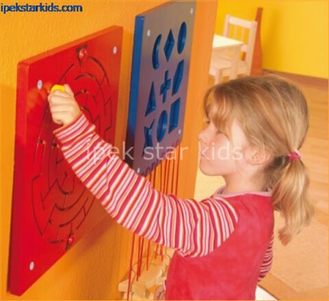 Ahşap Duvar Labirent Oyunu