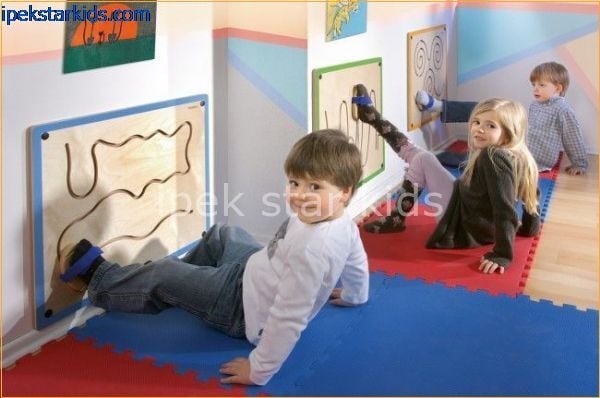 Ahşap Duvar Ayak Çalıştırma  3 Lü set