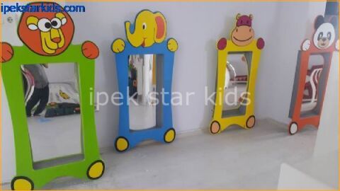 Sihirli Komik Ayna Seti 4 lü Seti Figürlü Lake KAHKAHA AYNALARI SETİ