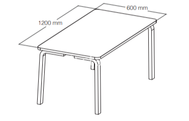 çocuk etkinlikleri için ahşap masa
