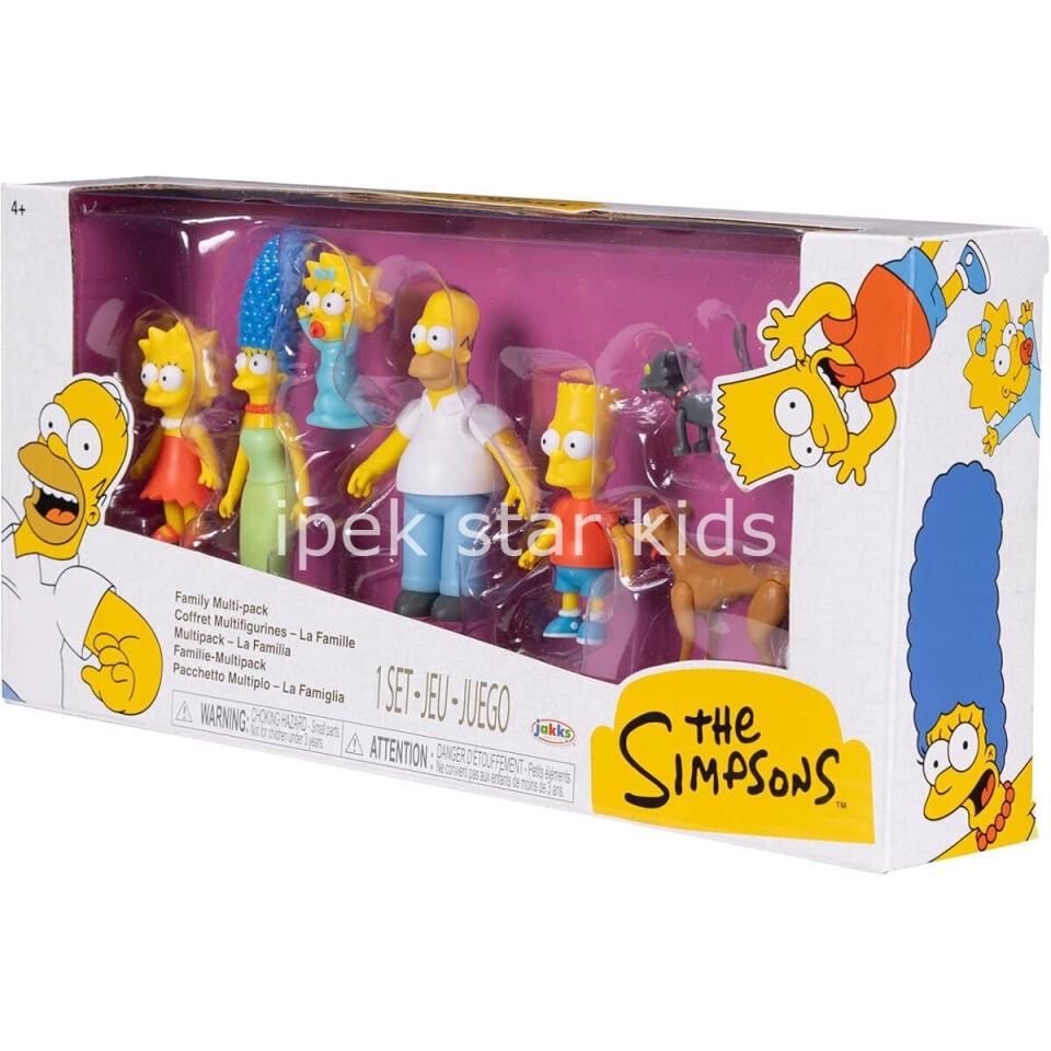 Simpsons Aile 7li Figür Set