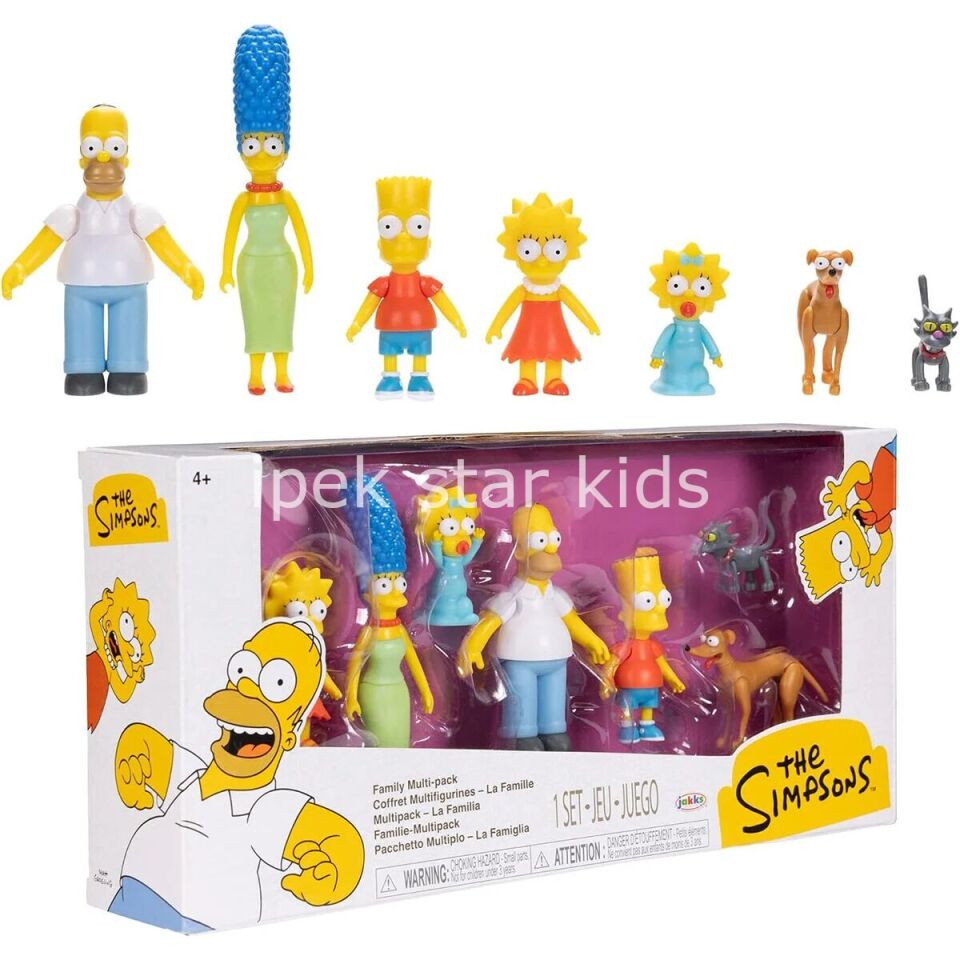 Simpsons Aile 7li Figür Set
