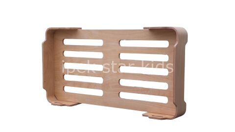 AHŞAP NATUREL KAMPET İSTİFLENEBİLİR ÇOCUK YATAĞI