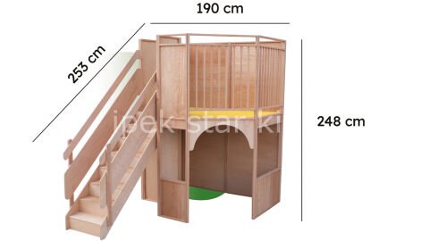 AHŞAP NATUREL ÇOCUK OYUN ALANI