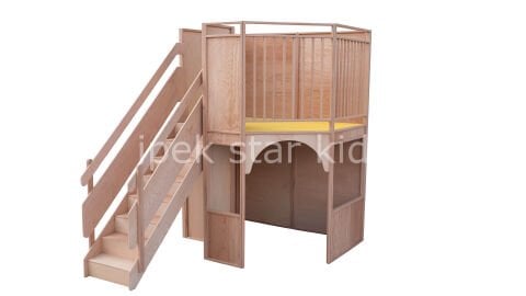 AHŞAP NATUREL ÇOCUK OYUN ALANI