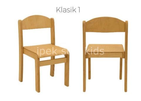 AHŞAP NATUREL KLASİK SANDALYE