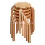 AHŞAP NATUREL ÇOCUK TABURE