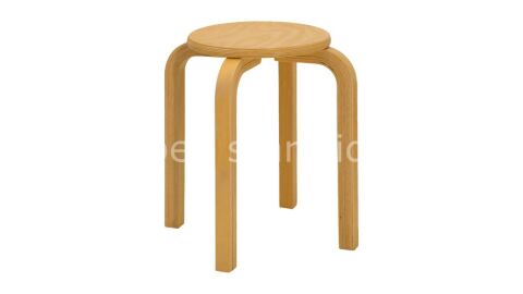 AHŞAP NATUREL ÇOCUK TABURE