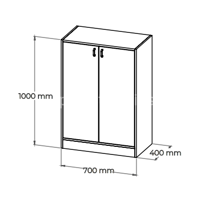 AHŞAP NATUREL KAPAKLI DOLAP