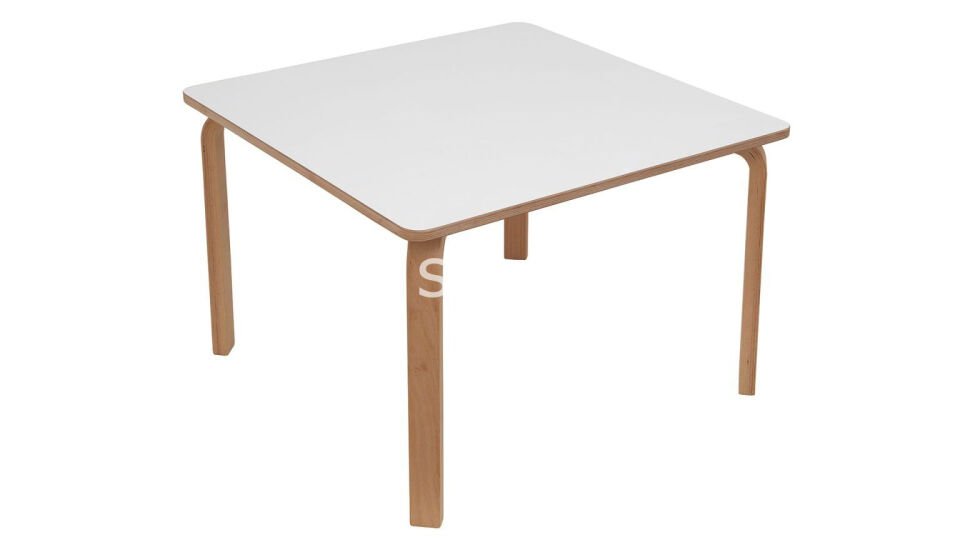 kreşler için ahşap çocuk aktivite masası