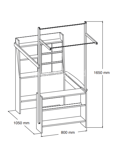 AHŞAP NATUREL SATIŞ OYUN TEZGAHI
