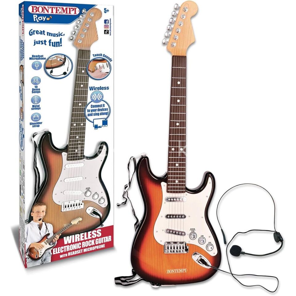 GİTAR WIRELESS ELEKTRONİK ROCK METAL TELLİ TUŞLU BO