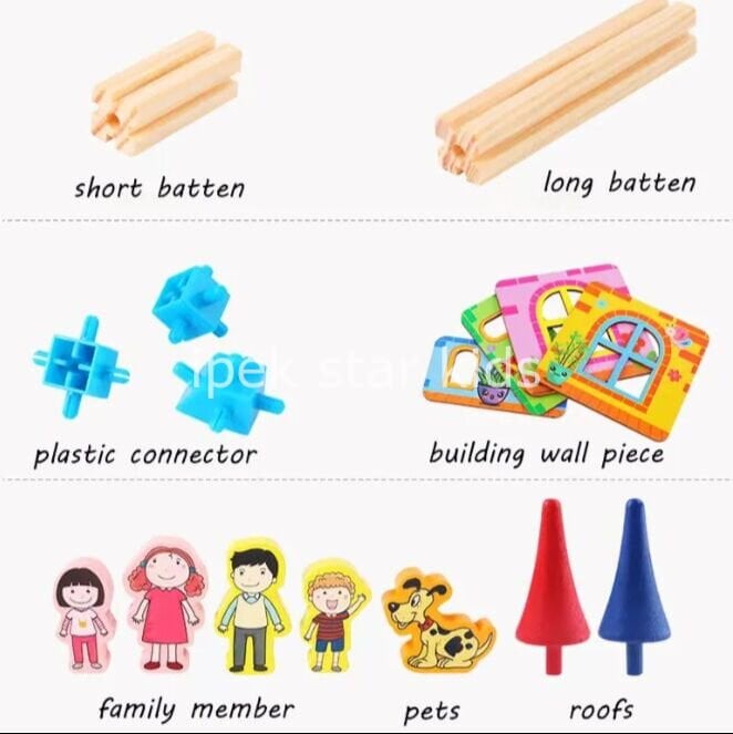 anaokulu ahşap oyuncakları