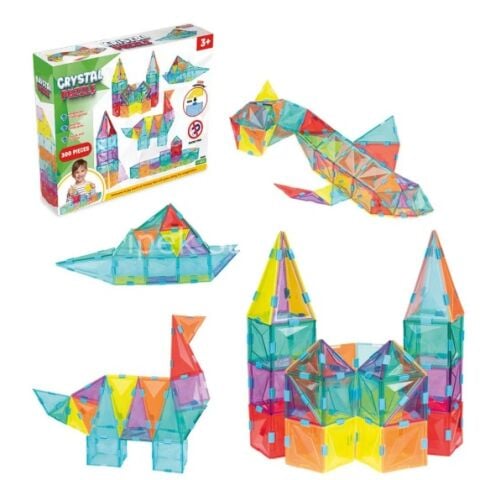 300 Parça Kristal Şeffaf Lego Blok