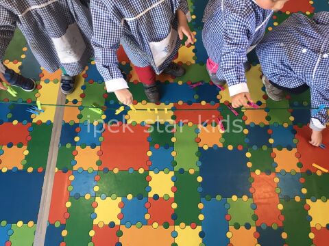 PVC RULO ZEMİN  ÇOCUK DESENLİ EN 2 MT