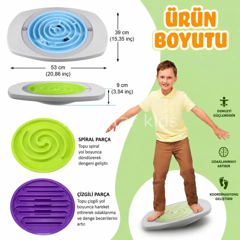 3 SEVİYELİ DENGE TAŞI
