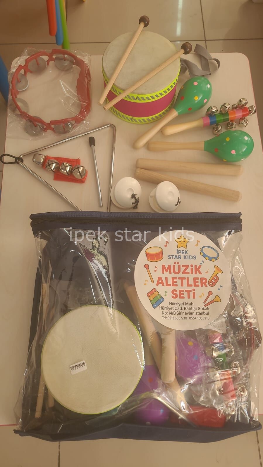 Mini Maestro 11 Çocuk Müzik Ritim Seti