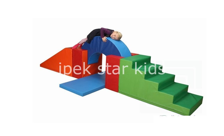 Sünger Bloklar 7 Parça 270x240x120 cm Soft Play Oyun Grubu