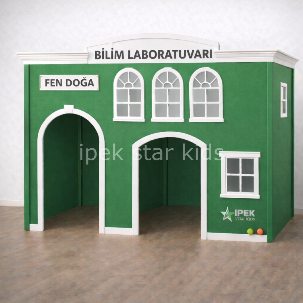 Bilim Laboratuvarı – Fen & Doğa Meslek Oyun Köşesi (Anaokulu & Mini Club)