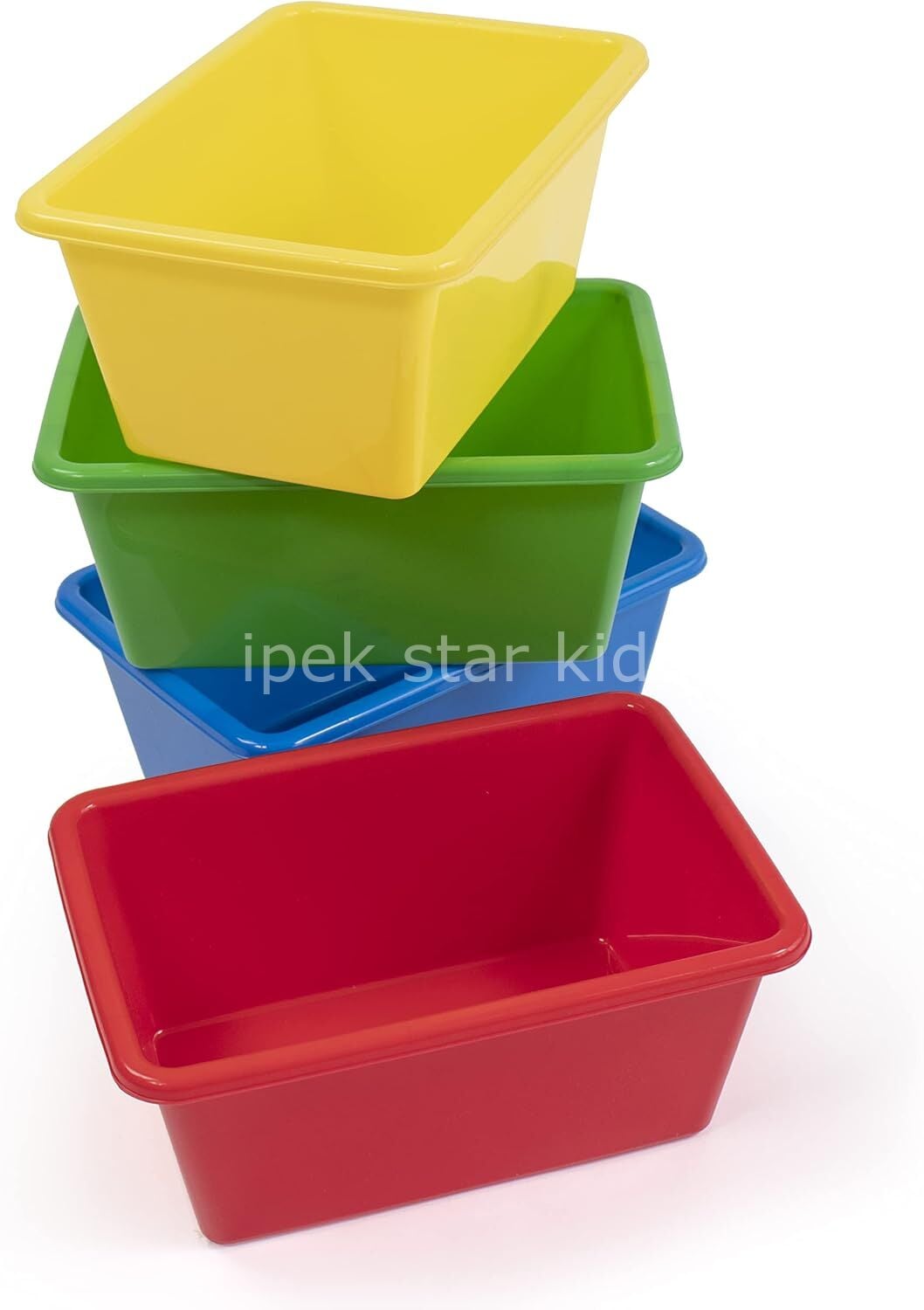 Kreş ve Anaokulu İçin Plastik Çekmeceli Renkli Kutu