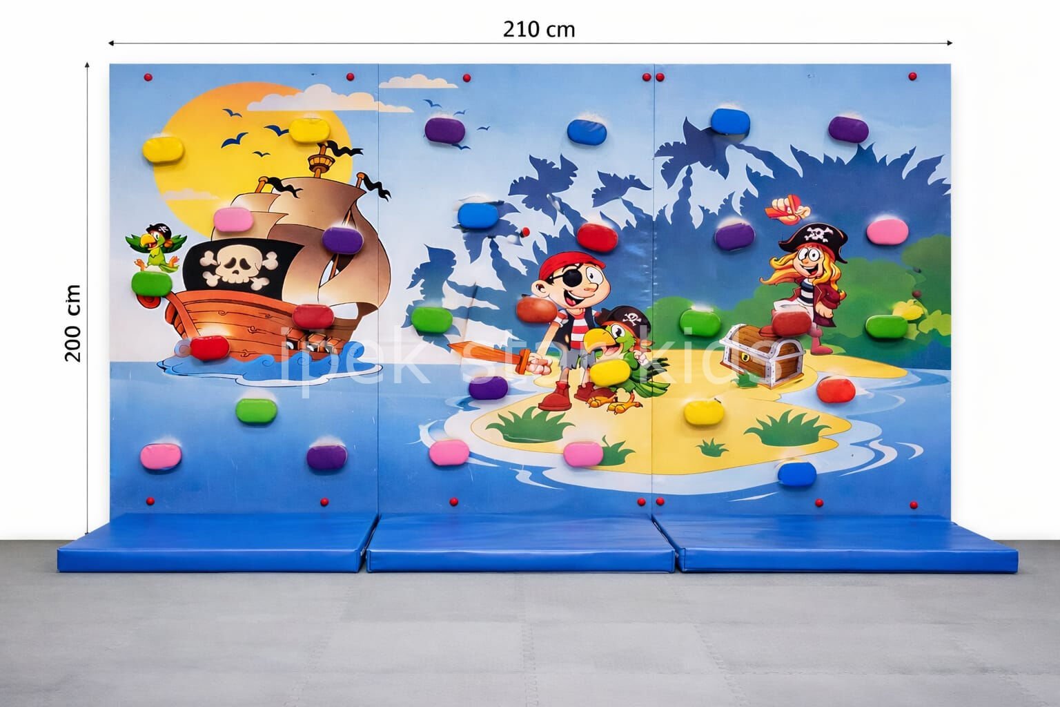 Kkorsan-temalı-softplay-tırmanma-duvarı