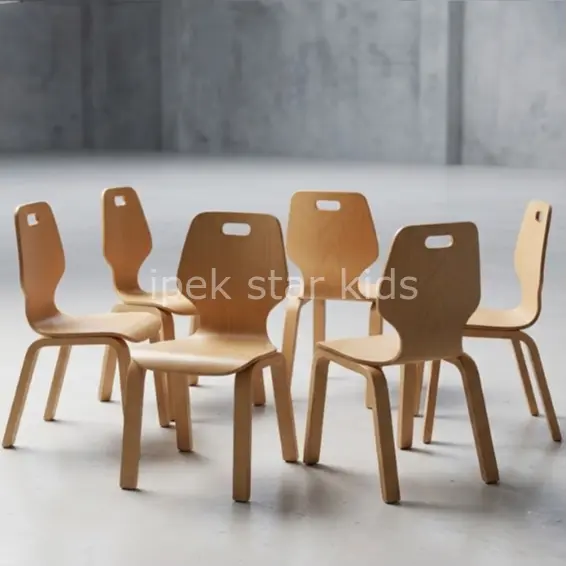 doğa modeli ahşap sandalye