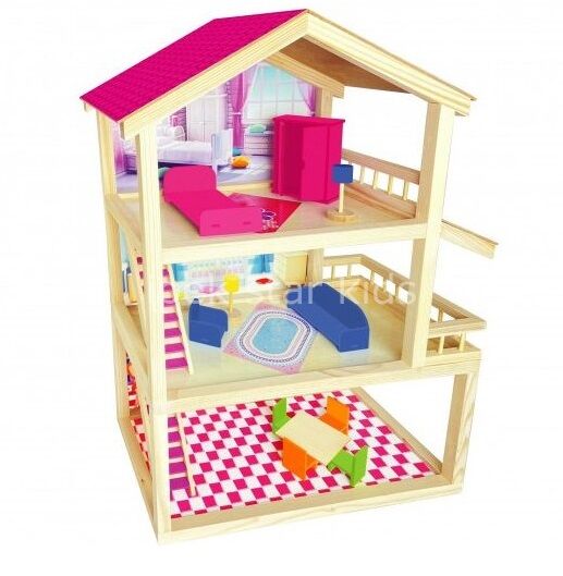 Büyük Ahşap Ev Seti