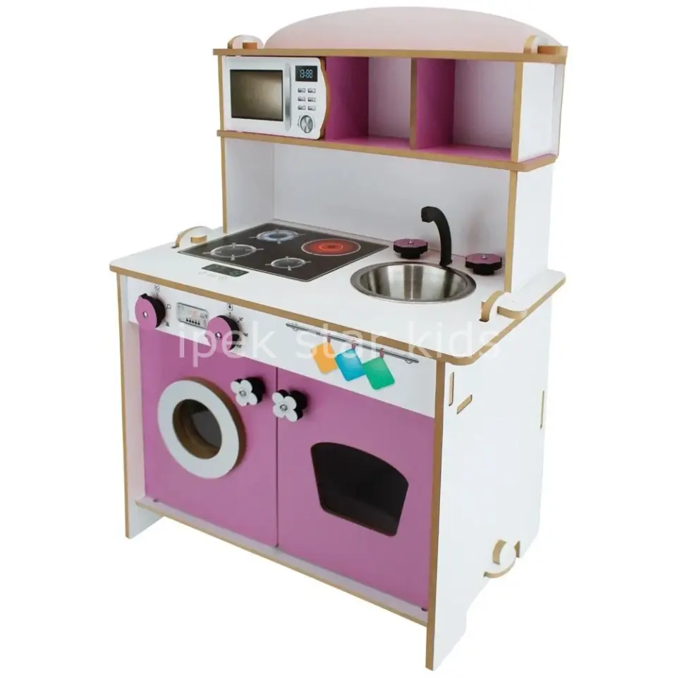 Ahşap Çocuk Mutfağı | Rol Oyunu ve Yaratıcılık Geliştirici Set