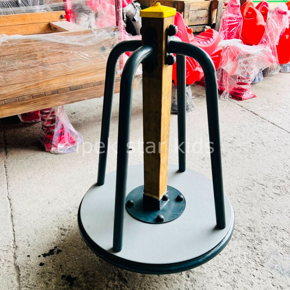 Tutunmalı Dönence 80 cm çocuk oyun parkı döner oyun elemanı