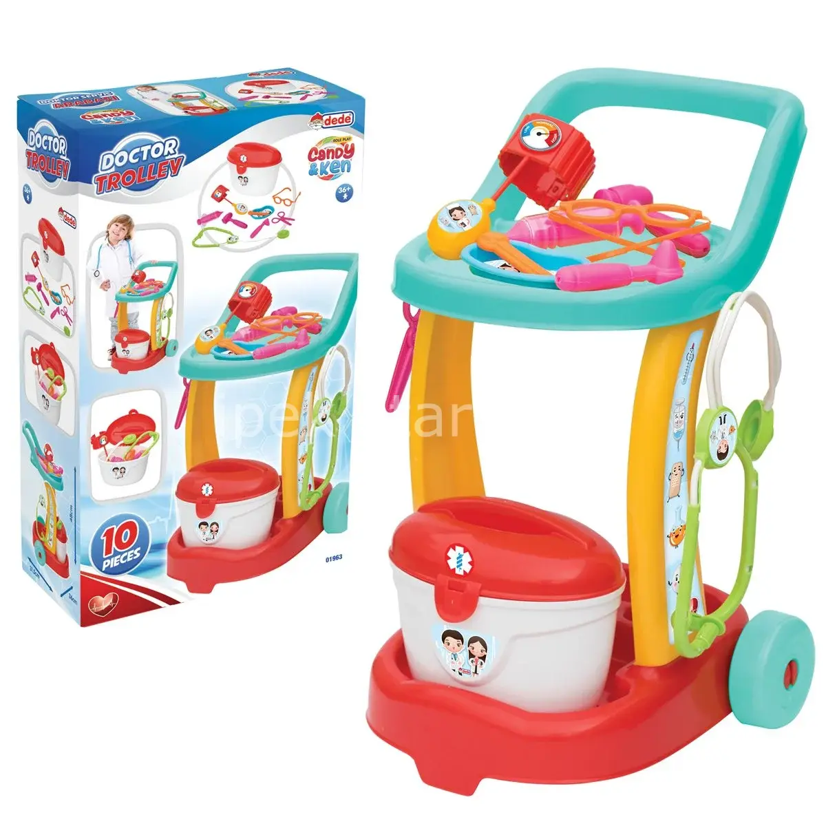 Candy Çocuk Doktor Set| Rol Oyunu ve Eğitici Set