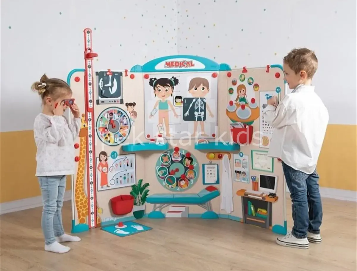 Smoby Oyuncak Pediatri Kliniği Doktor Seti | Rol Oyunu ve Eğitici Set