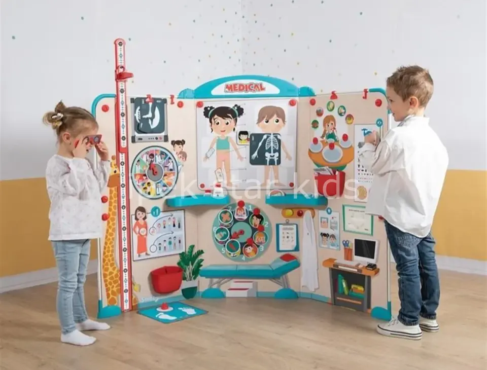 Smoby Oyuncak Pediatri Kliniği Doktor Seti | Rol Oyunu ve Eğitici Set