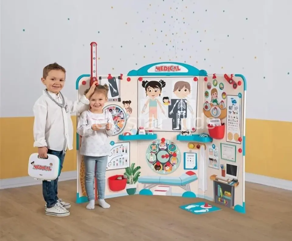 Smoby Oyuncak Pediatri Kliniği Doktor Seti | Rol Oyunu ve Eğitici Set