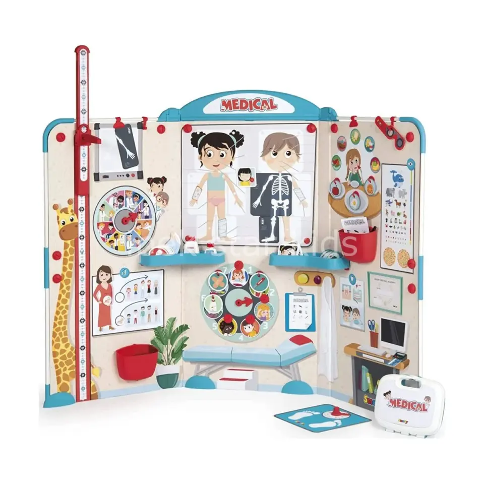Smoby Oyuncak Pediatri Kliniği Doktor Seti | Rol Oyunu ve Eğitici Set