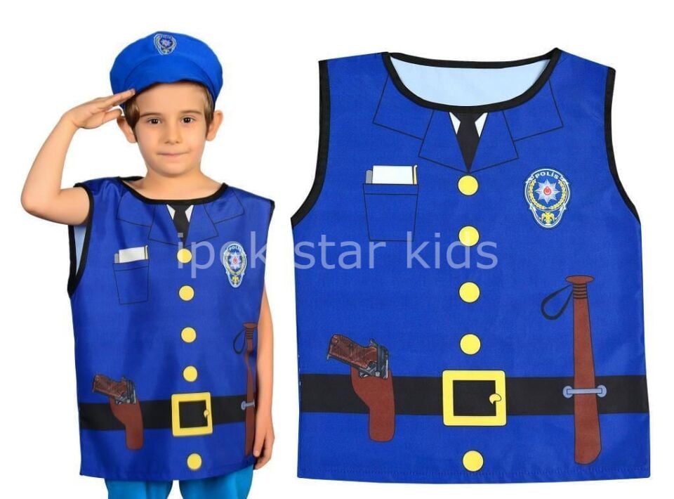 Çocuk Polis Kostümü | Rol Oyunu ve Hayal Gücü Geliştirici Set