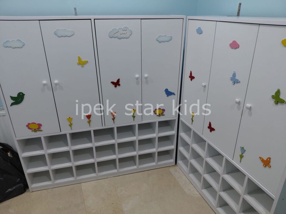 Askılıklı Ayakkabılıklı Portmanto  h160*80 cm