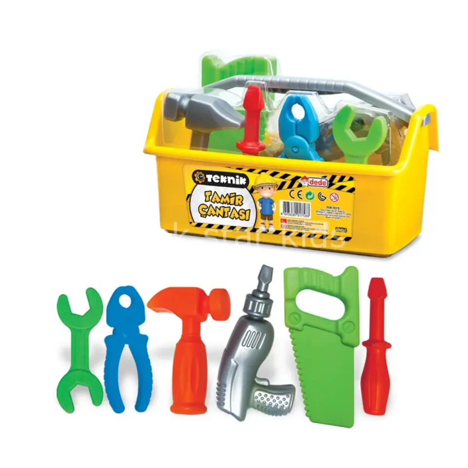 Çocuk Teknik Tamir Çantası | Rol Oyunu ve İnce Motor Geliştirici Oyuncak