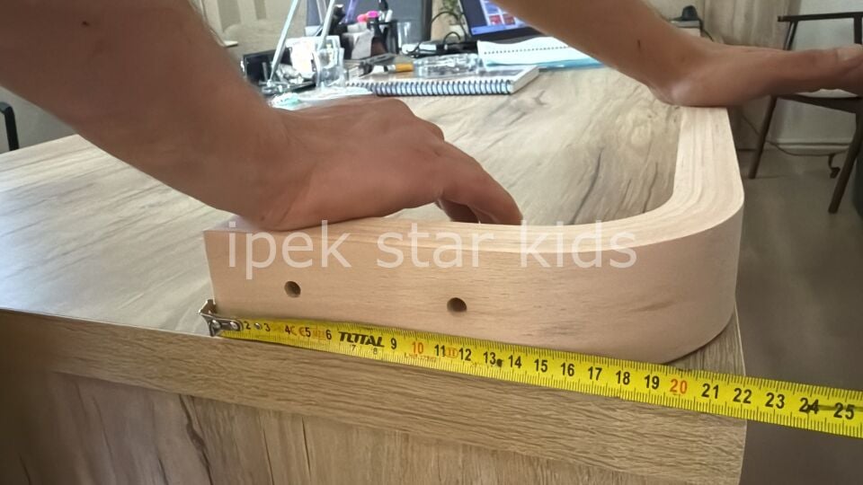 OVAL AHŞAP MASA GRUBU 4 PARÇA 220 cm