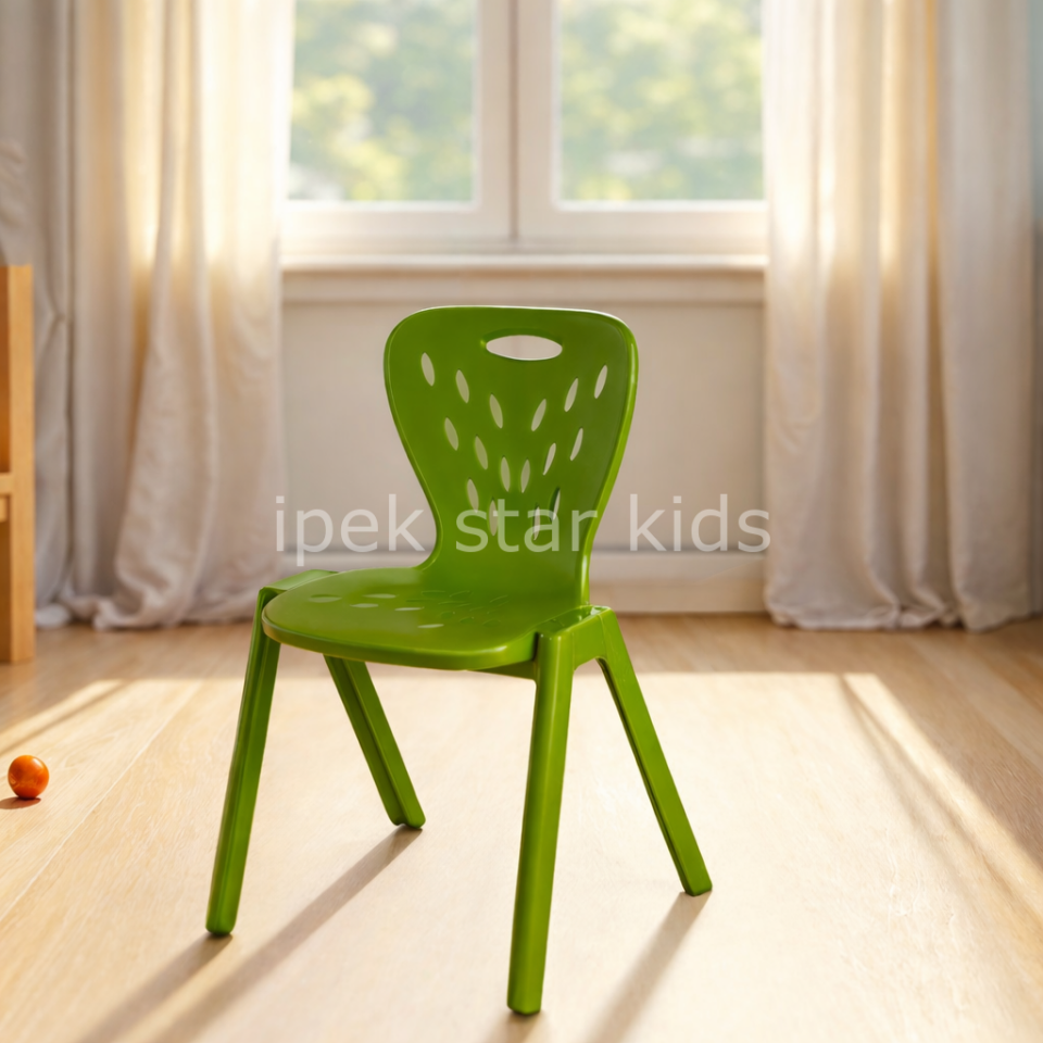 Plastik Anaokulu Sandalyesi | İstiflenebilir Ergonomik Anaokulu Sandalyesi