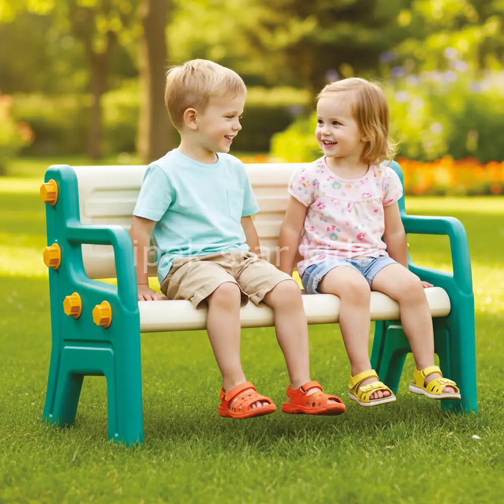 Plastik Çocuk Oturma Bankı 50x109,5x67 cm | İç Dış Mekan Bank