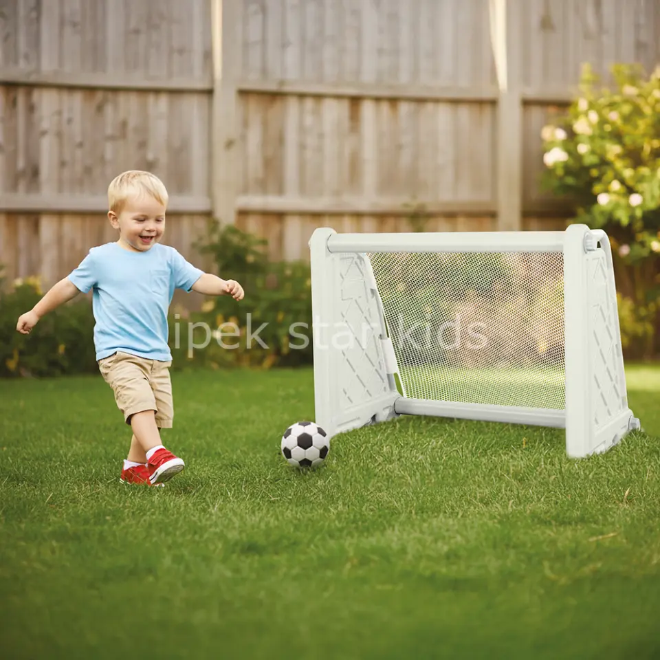 Plastik Çocuk Futbol Kalesi 55x100x75 cm | İç Dış Mekan Mini Kale