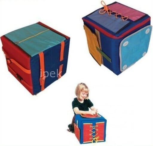 Montessori Beceri Küpü | İnce Motor ve Günlük Yaşam Becerileri Geliştirici