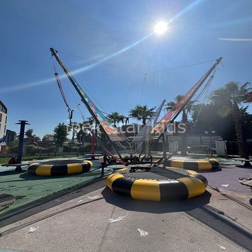 4 Kişilik Bungee Trambolin (Salto Trambolin Sistemi) | Dış Mekan Etkinlik Trambolini