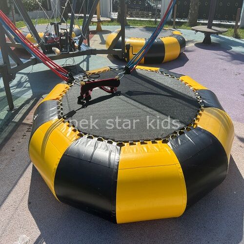 4 Kişilik Bungee Trambolin (Salto Trambolin Sistemi) | Dış Mekan Etkinlik Trambolini