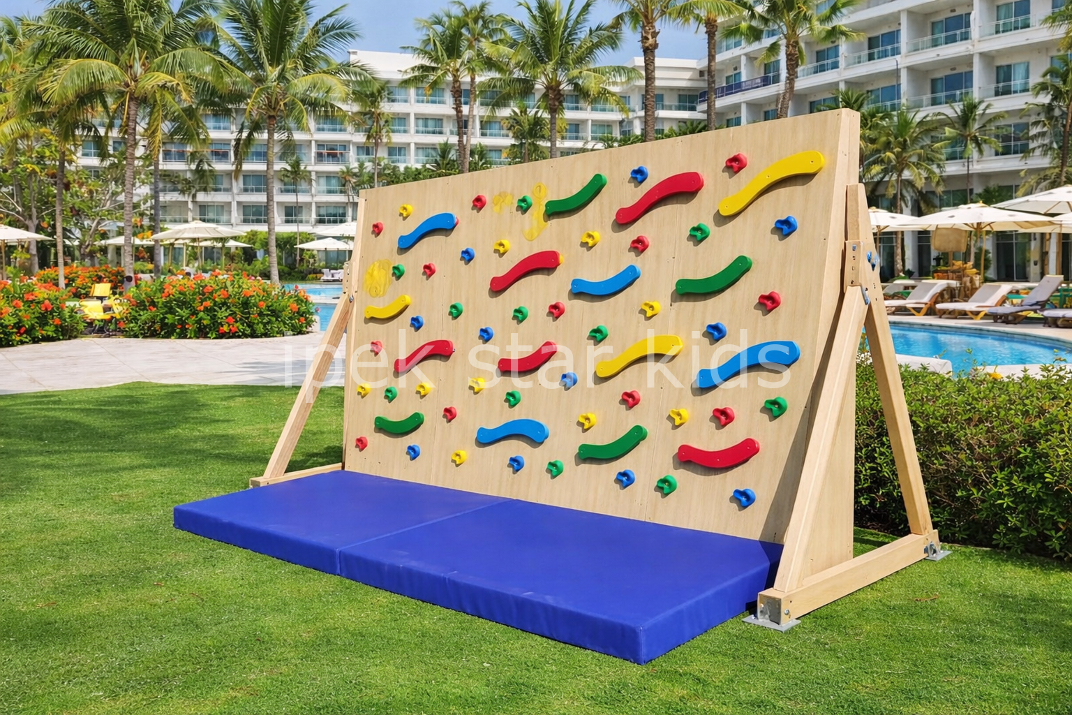 otel-miniclup-tirmanma -duvari