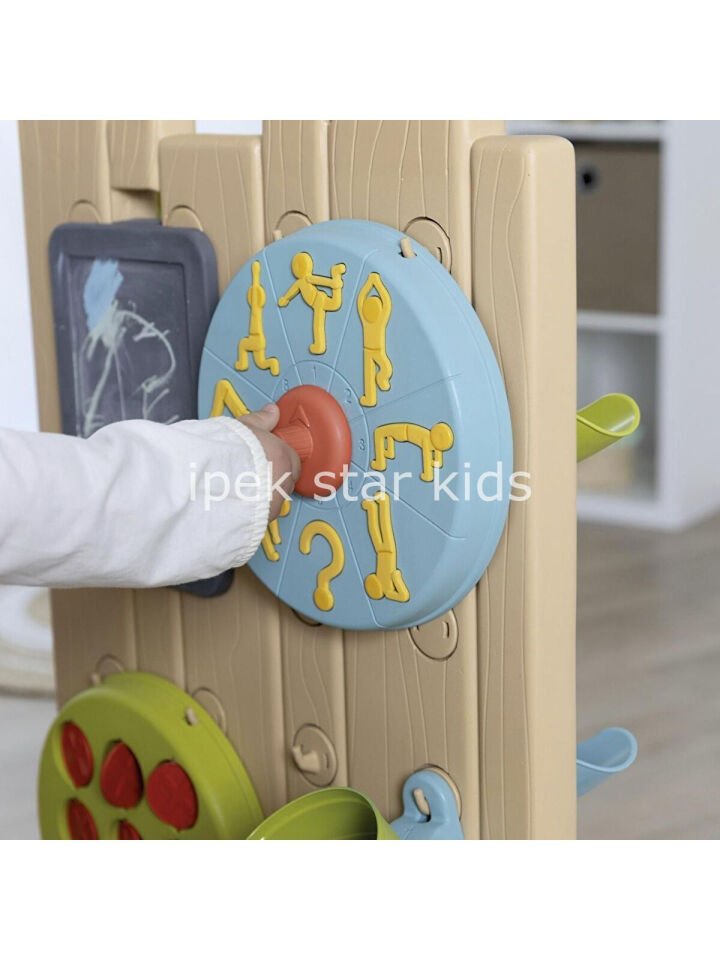 Çocuk Duvar Aktivite Panosu 90x50 cm | Wall Game Eğitici Oyun Paneli